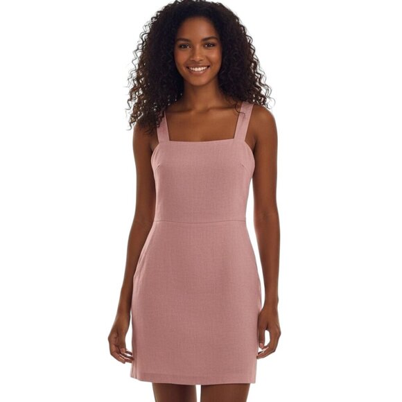 One Clothing Los Angeles Square Neck  Mini Dress - Picture 1 of 6